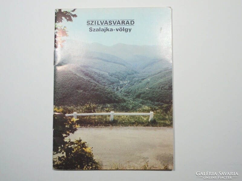 Turista reklám, prospektus - Szilvásvárad Szalajka-völgy 1981-es kiadás