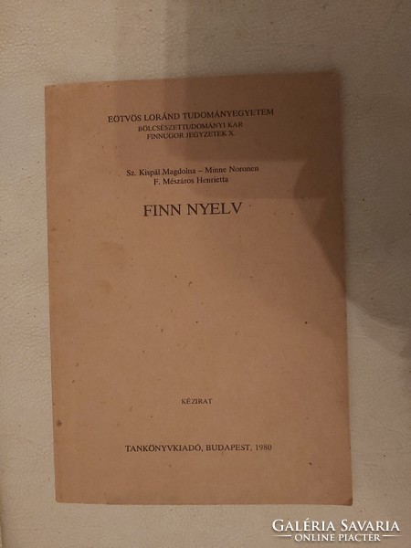Rare Finno-Ugric linguistic books and antique Finnish art book