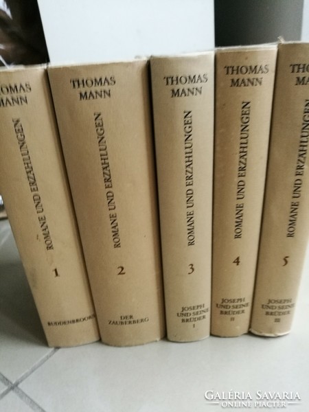 Thomas mann: romane und erzählungen volumes 1-5 1974.