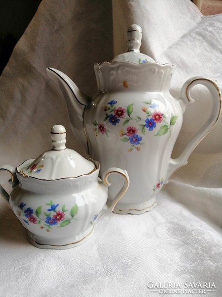Bavaria marked teapot and sugar bowl