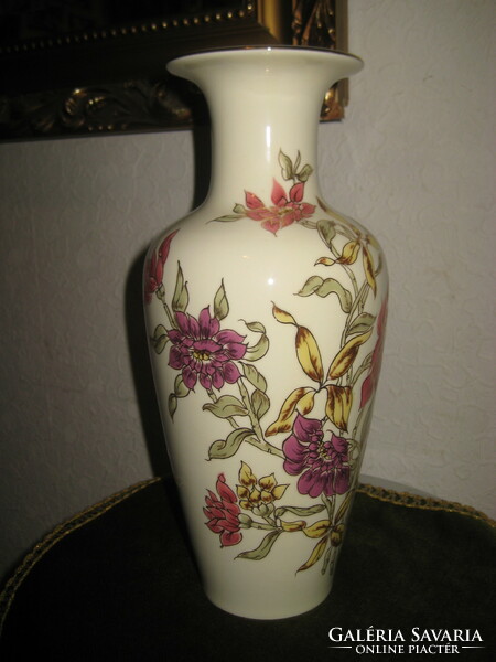 Orchid vase by Zsolnay, beautiful flawless 28 cm, with inscription