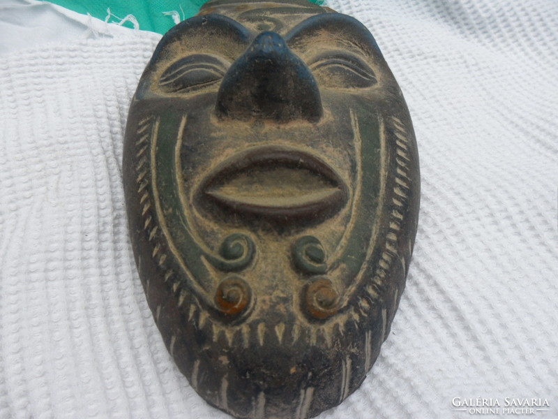 Old African (?) Ceramic wall mask