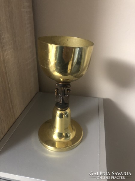 Copper chalice designed by Lajos Muharos