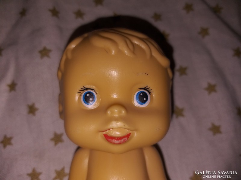 Retro celluloid toy doll 12cm
