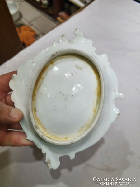 Régi porcelán tál