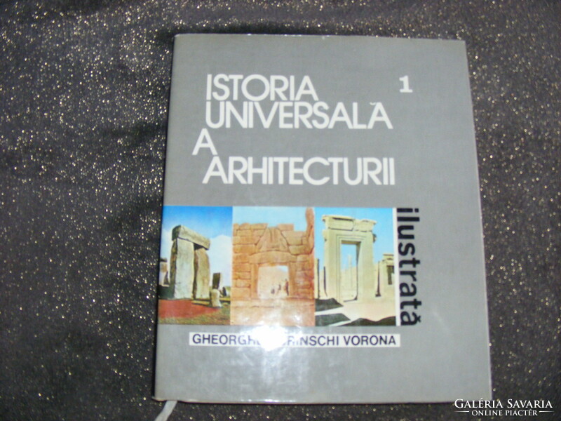 Istoria universala a arhitecturii illustrata -román nyelven könyv