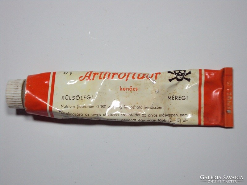 Retro arthrofluor ointment - biogal pharmaceutical company in Debrecen, manufacturer - from the 1970s