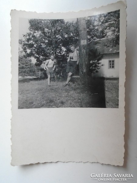 D193115 old photo - Pécs Mecsek-Lapis hunting lodge 1930-40's