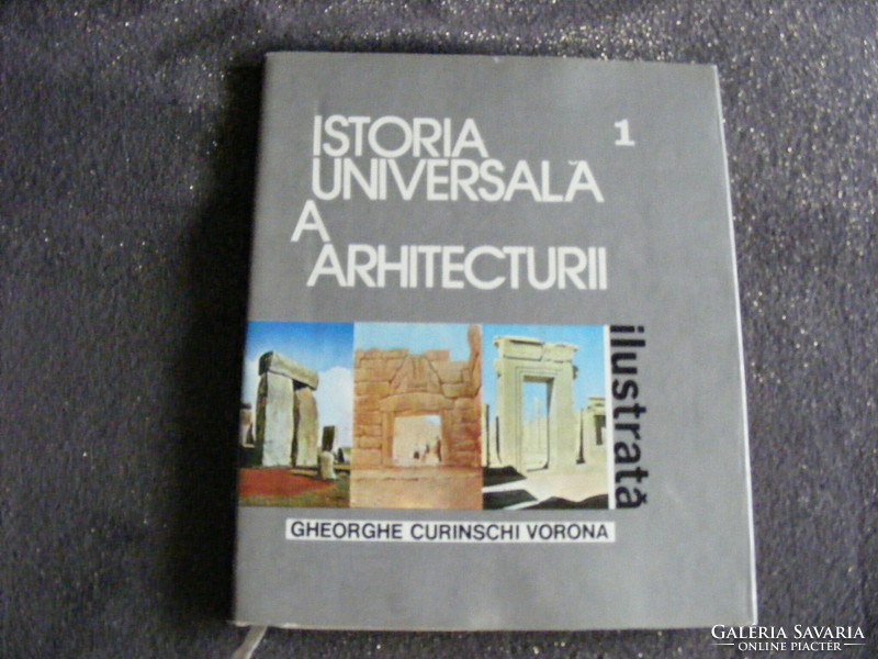 Istoria universala a arhitecturii illustrata -román nyelven könyv