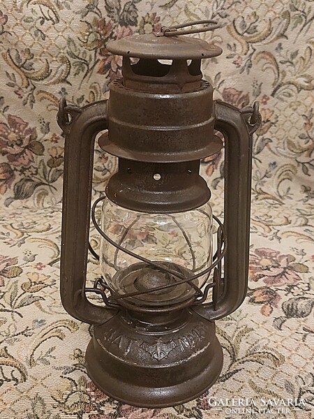 Original bat no158 made in Germany. Petroleum lamp. Storm lamp. Not gdr.