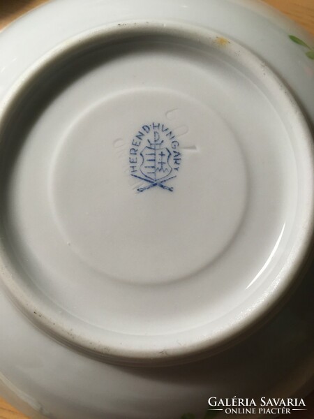 Herend Eton patterned mocha saucer