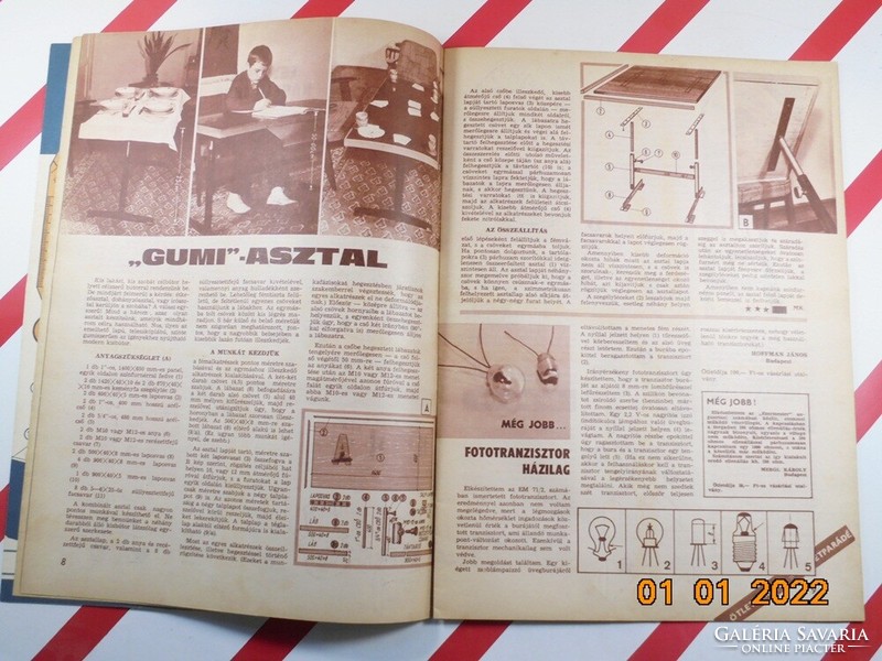 Old retro handyman hobby DIY newspaper - 71/12 - December 1971 - for a birthday
