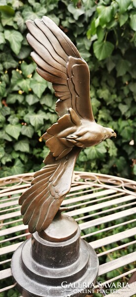 Flying Eagle - bronze sculpture