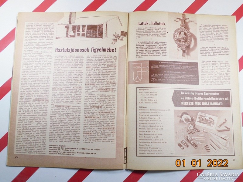 Régi retro Ezermester hobbi barkács újság - 73/6  - 1973 június - Születésnapra
