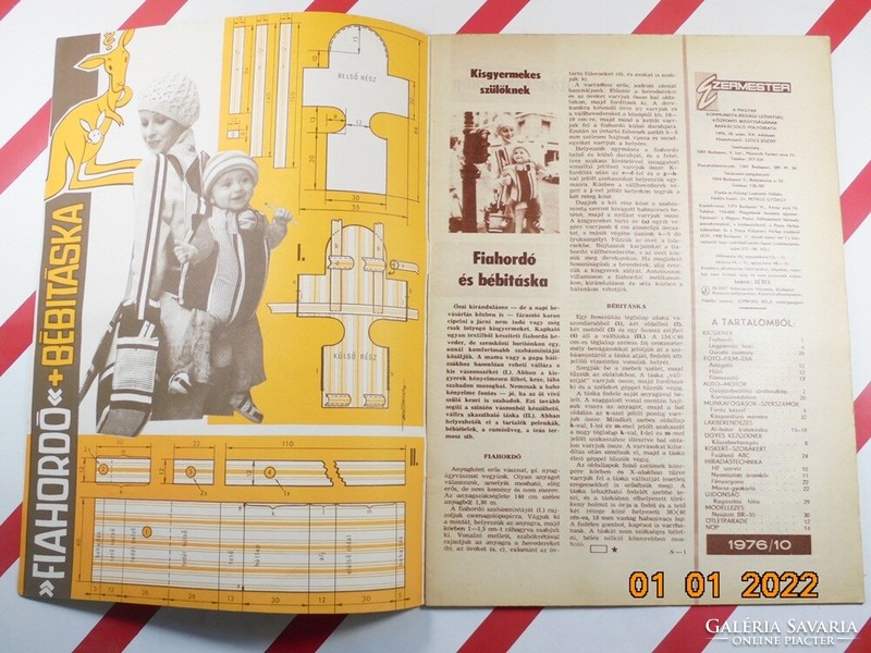 Old retro handyman hobby DIY newspaper - 76/10 - October 1976 - for a birthday