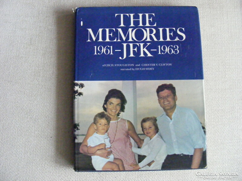 The Memories 1961-JFK-1963 életrajzi könyv, angolul Kennedy