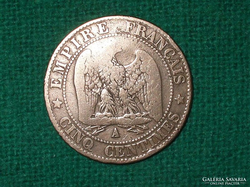 5 Cents 1865! THE ! France!