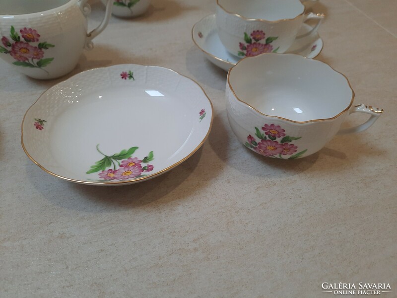 Herend map pattern porcelain tea set, tea set