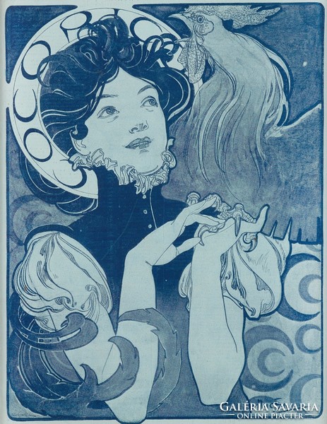 Alphonse Mucha - Cocorico  - reprint