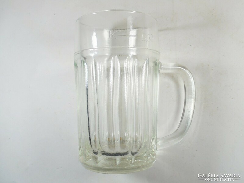 Old retro pub beer beer glass pitcher 0.3 liter