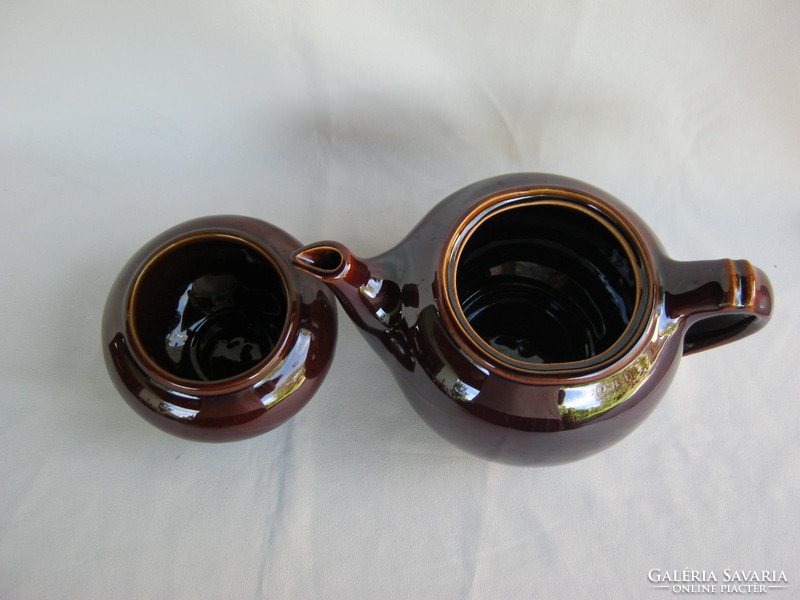 Gorka ceramic teapot and sugar bowl