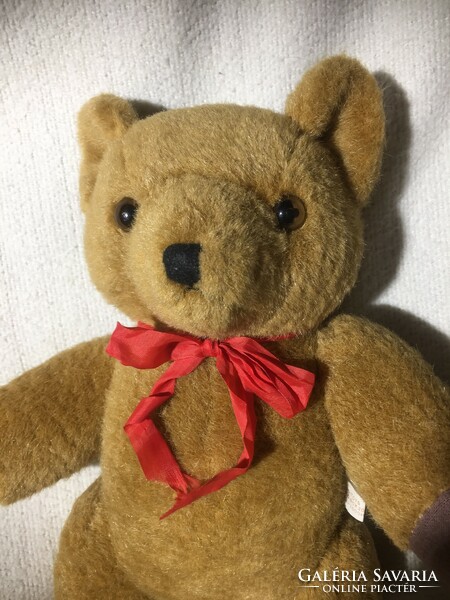 Dutch medium brown teddy bear, the hands and feet can be moved