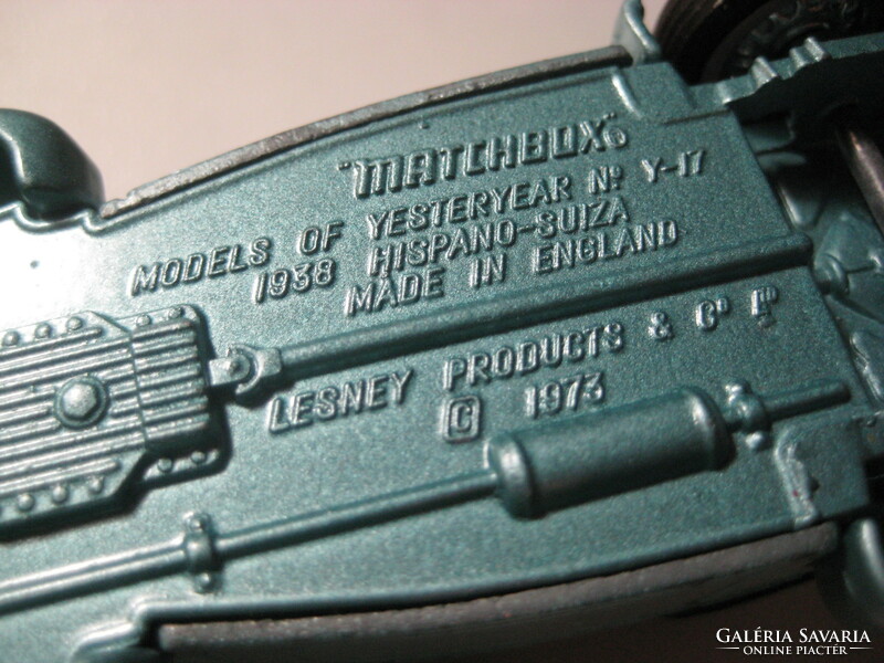 Matscbox, metal, 1938 hispanic 115 mm (made in england)