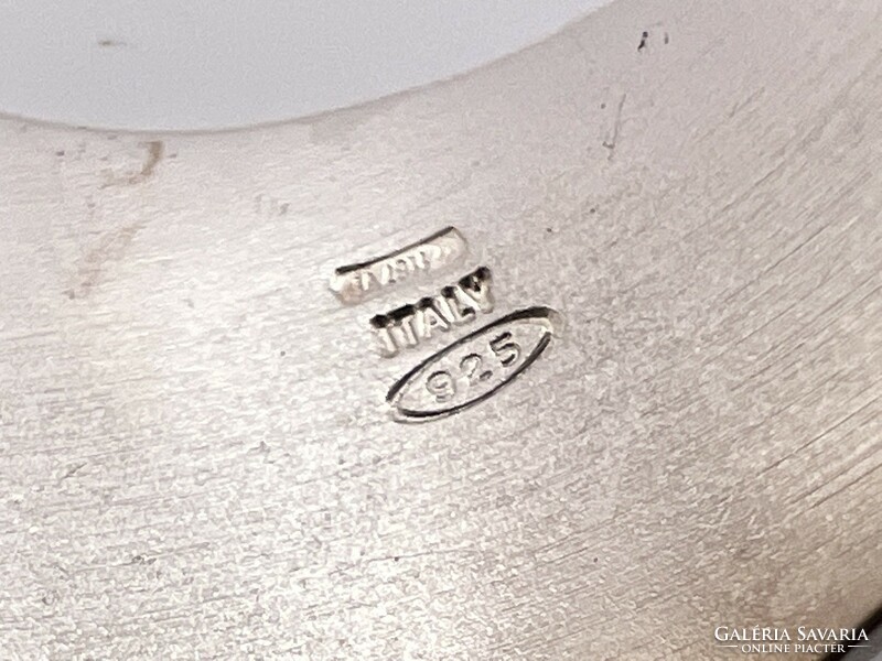 Máltai keresztes különleges, nagyméretű, egyedi ezüst pecsétgyűrű