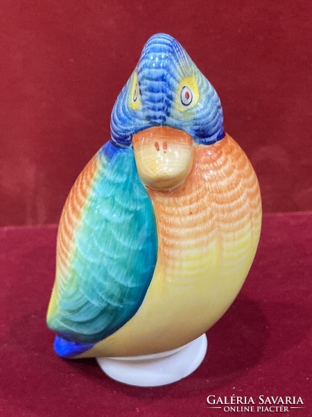 Hollóházi porcelán álló kacsa