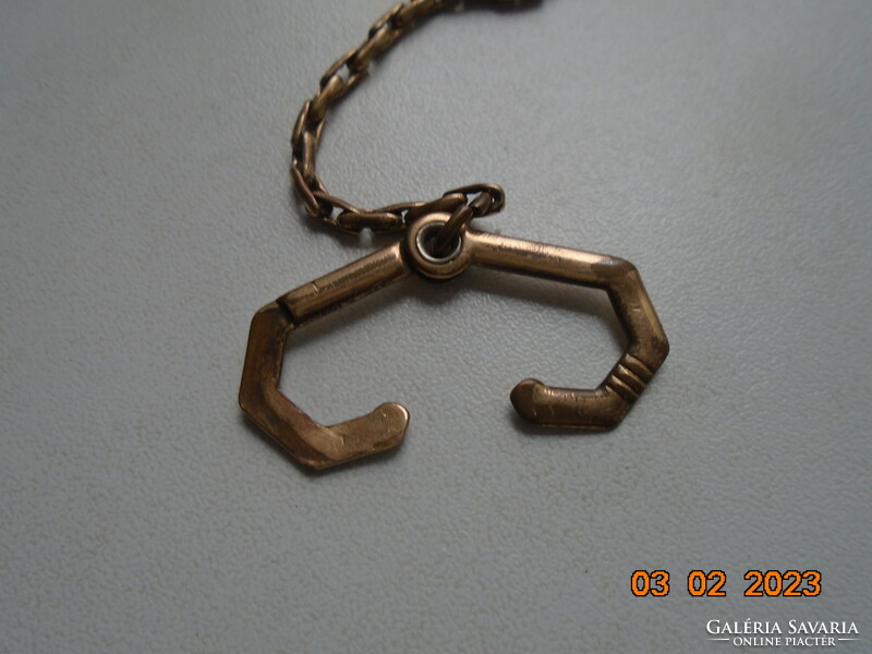 Kreisler vintage gold plated watch chain 025 gold content