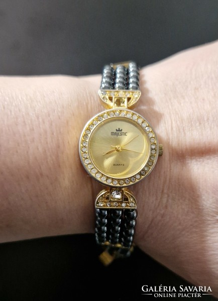 Majestic Japanese women's jewelry watch