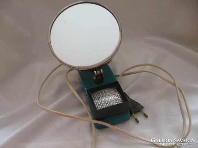 Retro cccp lamp shaving with cosmetic mirror