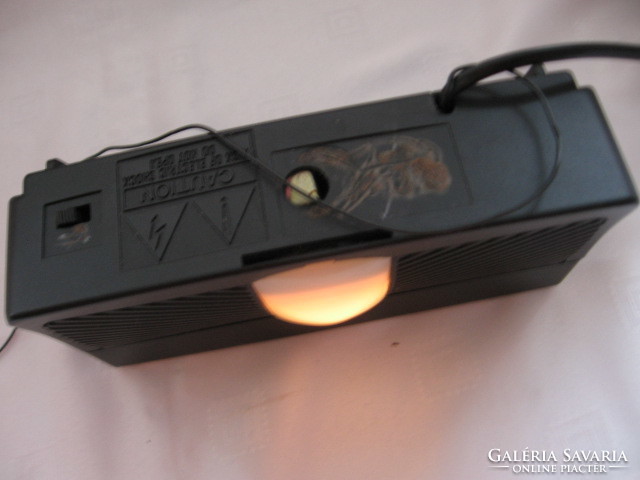 Night light illuminated alarm radio