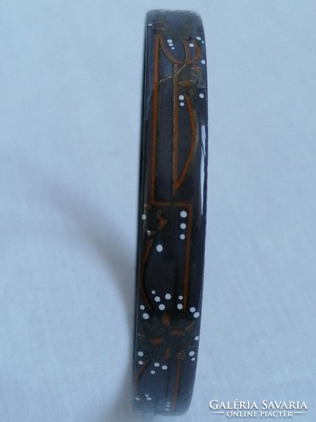 Fire enamel bracelet with michaela frey mark