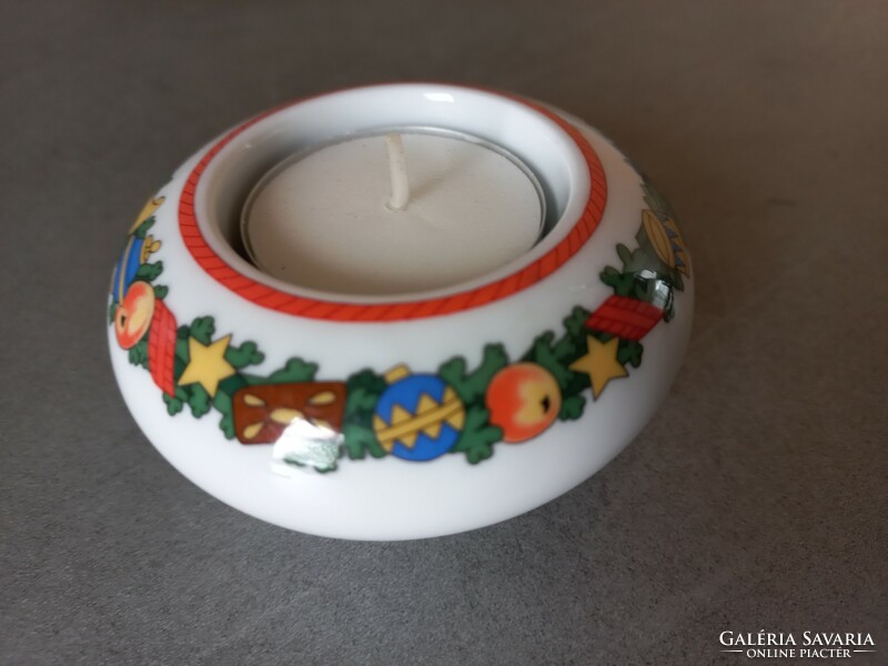 Arzberg Christmas porcelain candle holder