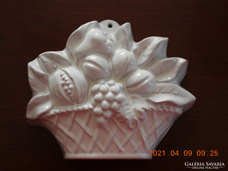 Antique glazed ceramic baking dish 2.
