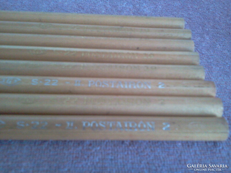 Old thick pencil/postiron 8 pcs
