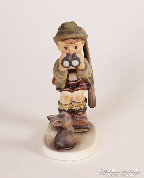 Jó vadászat (Good hunting) - 12,5 cm-es Hummel / Goebel porcelán figura