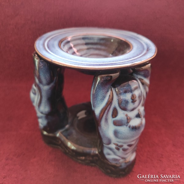 Buddha-shaped ceramic candle holder, essential oil vaporizer