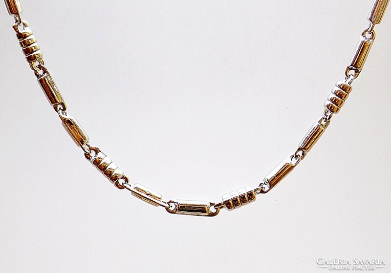 Silver anchor necklace (zal-ag108586)