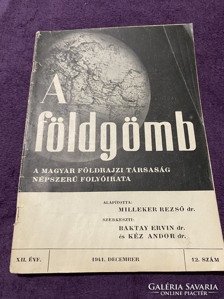 A földgömb folyóirat 1941