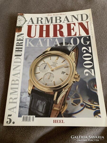 Armband Uhren Katalog 2002 - Peter Braun