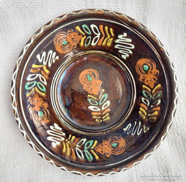 Steig Szekszárd ceramic bowl 28 cm 1940s