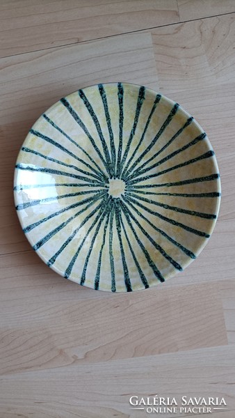 Iparművészeti Vállalat dekoratív kerámia tányér