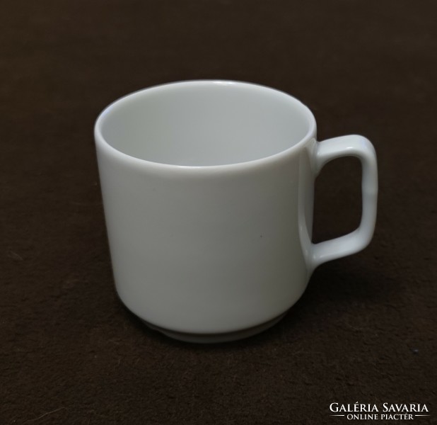 White porcelain mug, 6 pcs