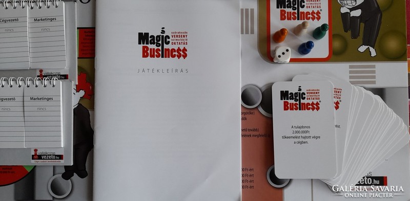 Magic Buisness - Első magyar vállalkozói készségfejlesztő társasjáték -