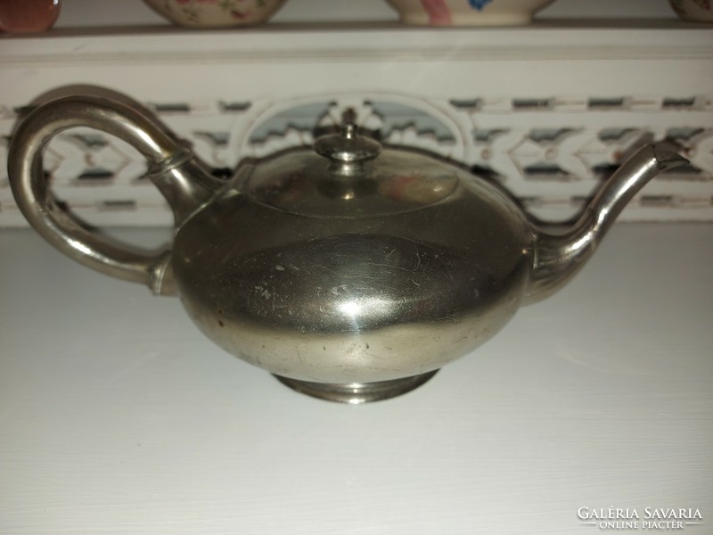 English silver plated teapot