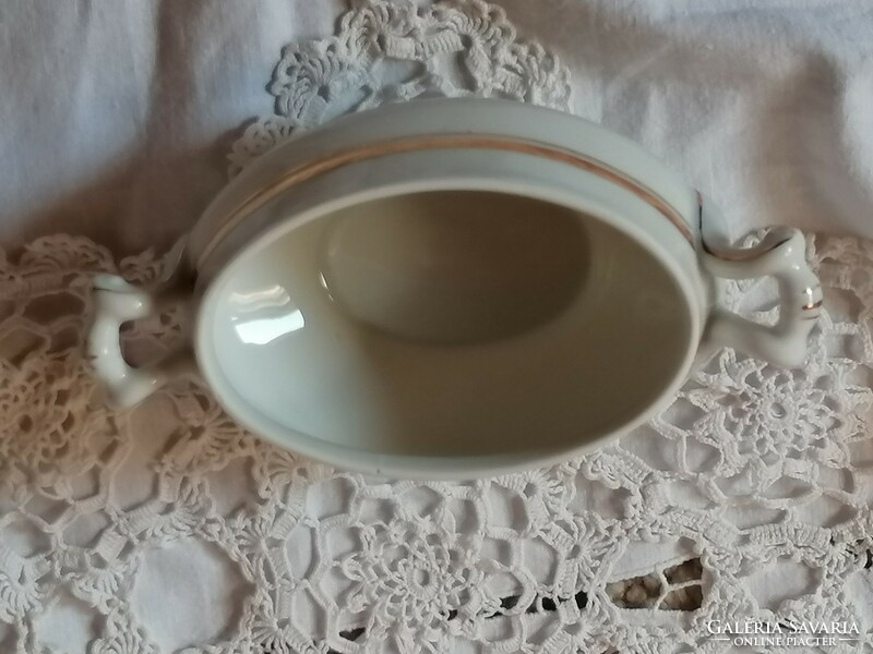 Tasty, valuable, old porcelain sauce bowl