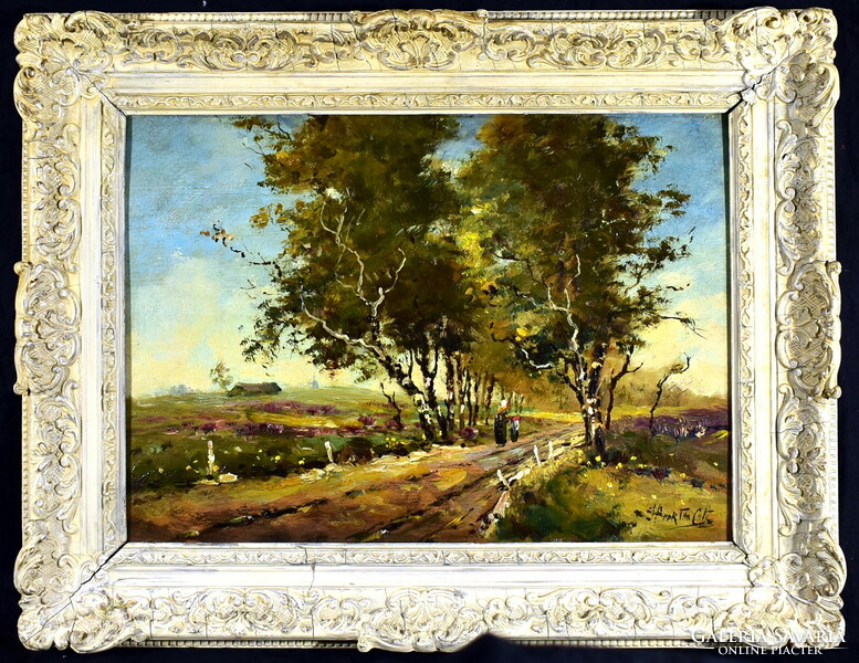 Hendrik (Henk) Jan ten Cate (1867-1955) " NÉMETALFÖLDI TÁJ "