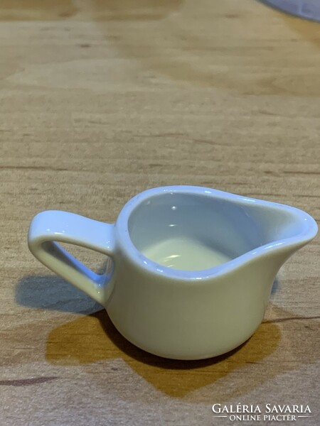 Icipici Hollóházi porcelán  citrom/tejszín kiöntő